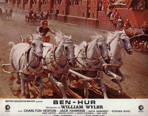 BEN HUR - CHARLTON HESTON BOX OFFICE 1960  2ème PARTIE