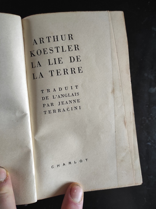 Arthur Koestler - la lie de la terre