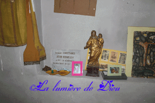 La Madone d'Utelle, le cloître de la chapelle