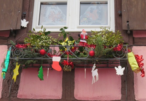 Décorations de Noël à Colmar