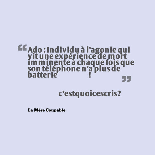 Top 20 spécial famille des citations de La Mère Coupable