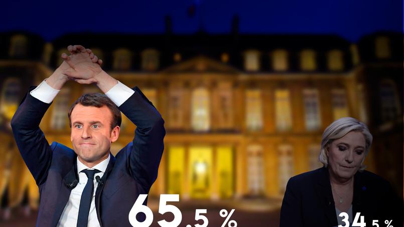 EN DIRECT - Résultats élection : Emmanuel Macron élu président de la République