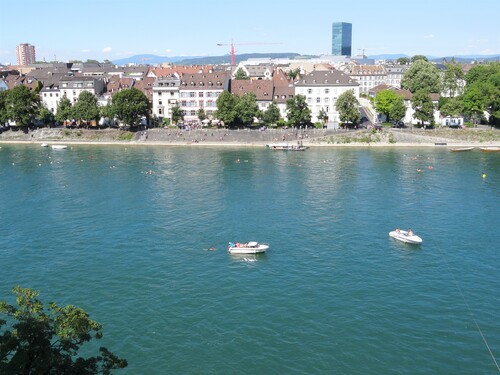 Autour de la cathédrale de Bâle (Suisse)