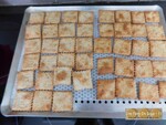 Crackers au parmesan & origan