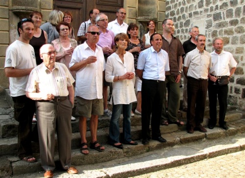 3 juillet 2010 : vernissage de l'exposition de Laurent CURAT