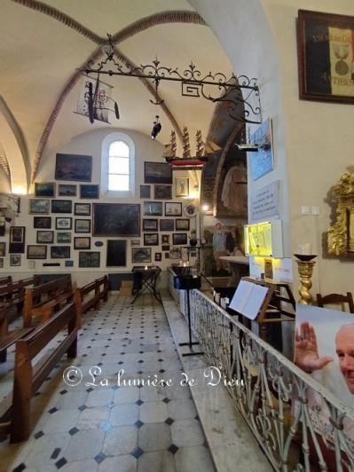 Antibes, la chapelle de la Garoupe