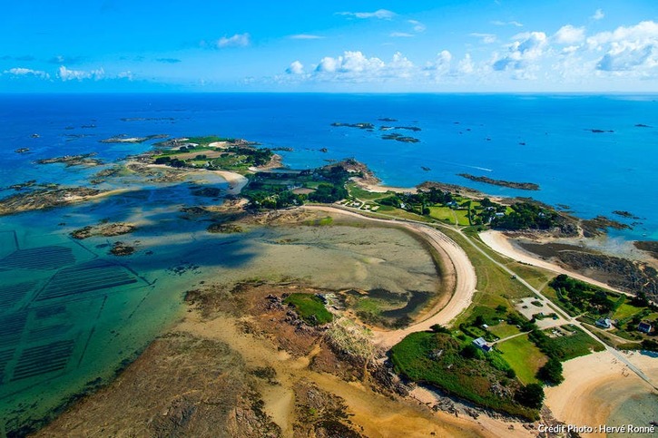 L'île de Callot dans le Finistère