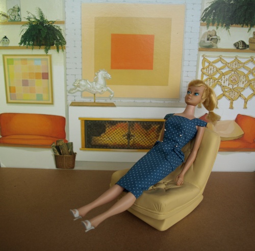 Barbie vintage : Polka dot Sheath Dress 