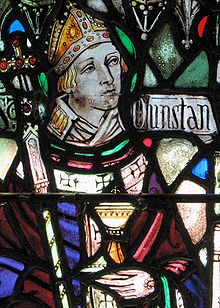 Saint Dunstan de Cantorbery († 988)
