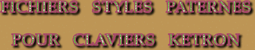 FICHIERS STYLES PATERNES SÉRIE 7906