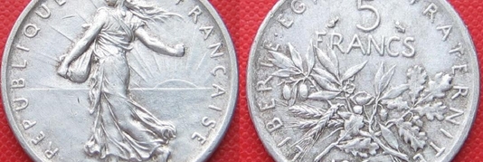 5 franc argent 1960