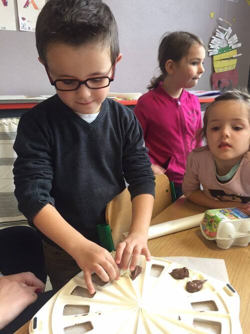 Semaine du goût: confection de croissants