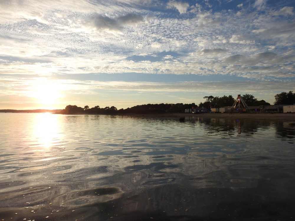 Couchers de soleil sur le Bassin d'Arcachon - août 2017...