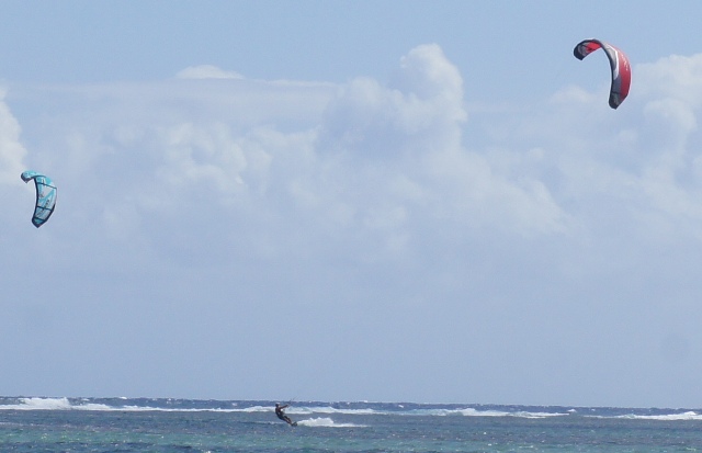 Kitesurf à la Saline -