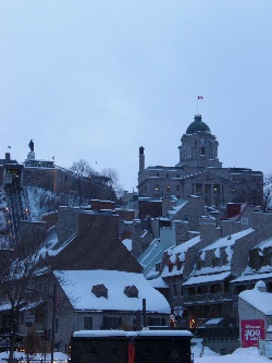 Vue de la ville basse