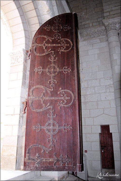 Photos de l'entrée de L'Abbaye de Fontevraud