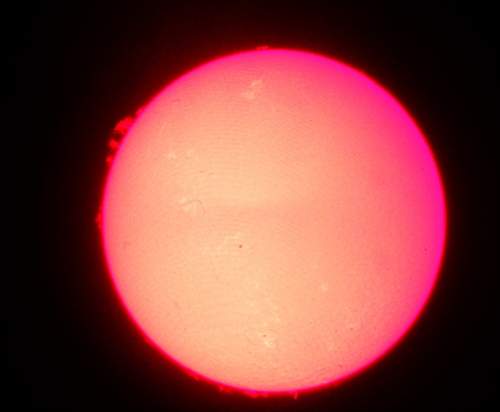 soleil h alpha,sun h alphaPST Coronado,Canon EOS 1100D