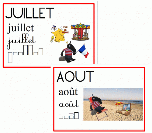 Fin affichage les mois de l'ann&eacute;e