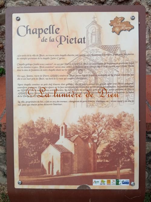 Thuir, la chapelle Notre-Dame de la Piétat