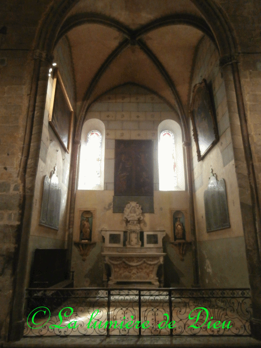 Sisteron : Cathédrale Notre-Dame et saint Thyrse