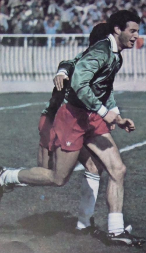 BOUICHE buteur quart de finale contre le CRB en 1983