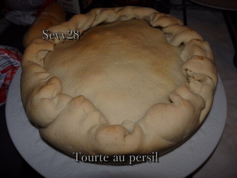 Tourte au persil