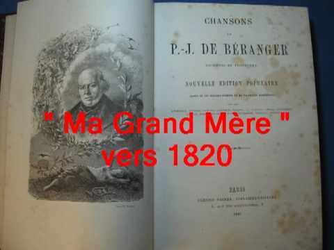 Résultat de recherche d'images pour "Ma grand mère chanson de 1820"