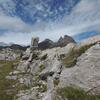Retour vers le col du Pourtalet face au pic du Midi d'Ossau