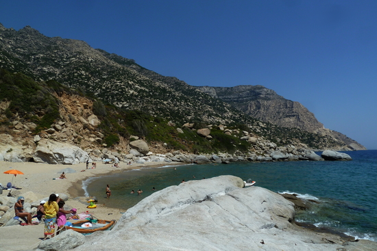 Ikaria : les roches totem de Maganitis