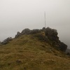 En arrivant au sommet du Senzouens ou Le Brèque (1392 m) le brouillard s'invite