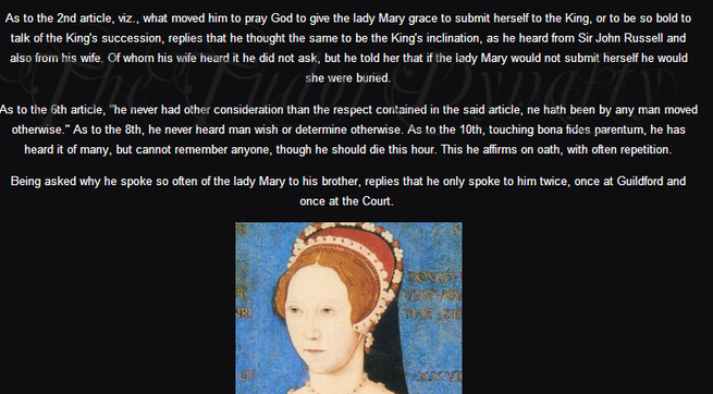 Today in Tudor History...