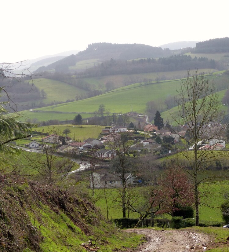 La campagne avant la pluie...