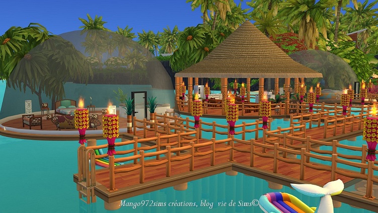 Les Sims 4 : L'hôtel bulles du Paradis