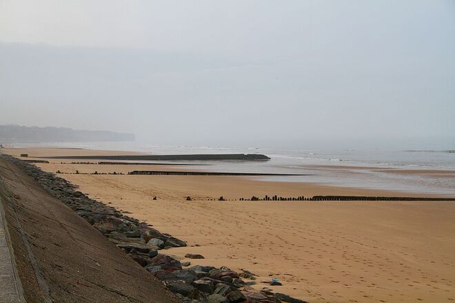 La plage d'Omaha.