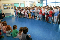 École Joseph-Signor. Une chanson sur l’amitié © Le Télégramme 