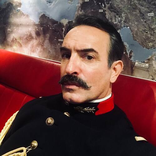 J’accuse : première photo de Jean Dujardin sur le tournage du prochain Roman Polanski