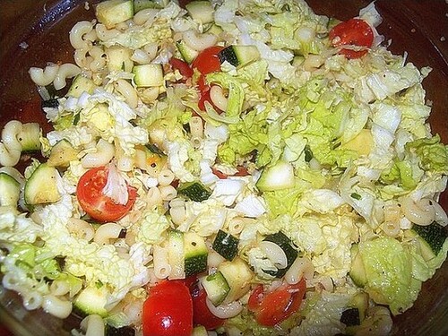 Salade mixte au chou chinois