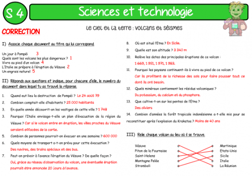 VOLCANS ET SEISMES