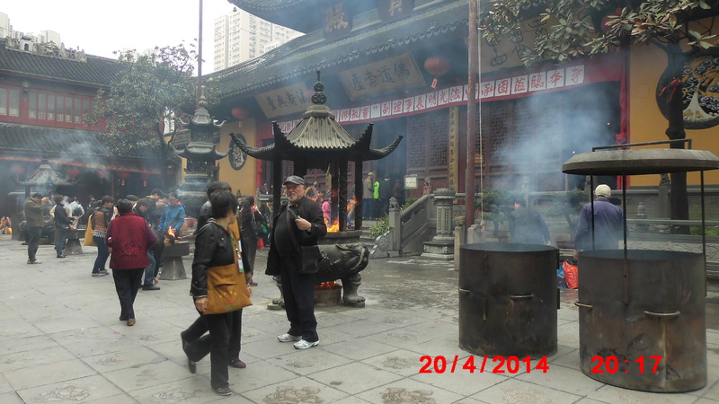 VISITE DU TEMPLE LE BOUDHA DE JADE A SHANGHAI