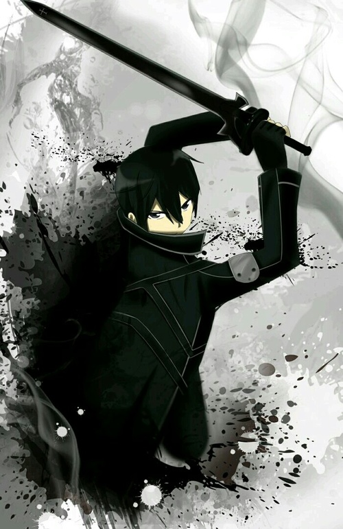 Image de anime, kirito, and sword art online