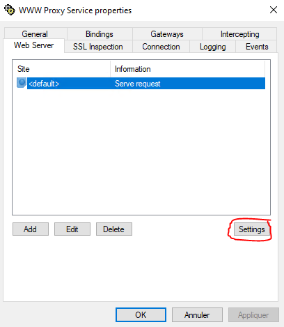 Utiliser le Serveur Web intégré de Wingate (avec PHP) (pour installer un CMS)
