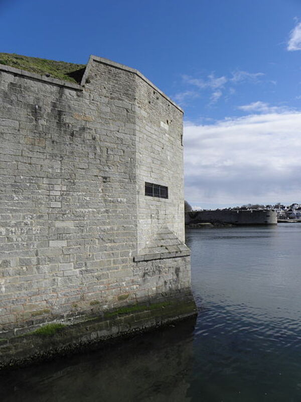 La ville close de Concarneau (Finistère)