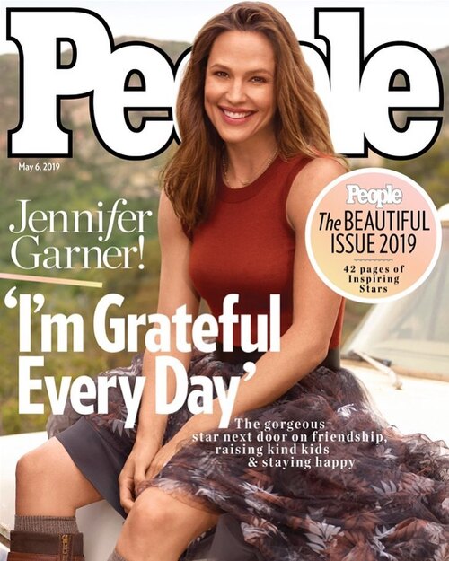 Jennifer Garner est flattée d'être la plus Beautiful du magazine People