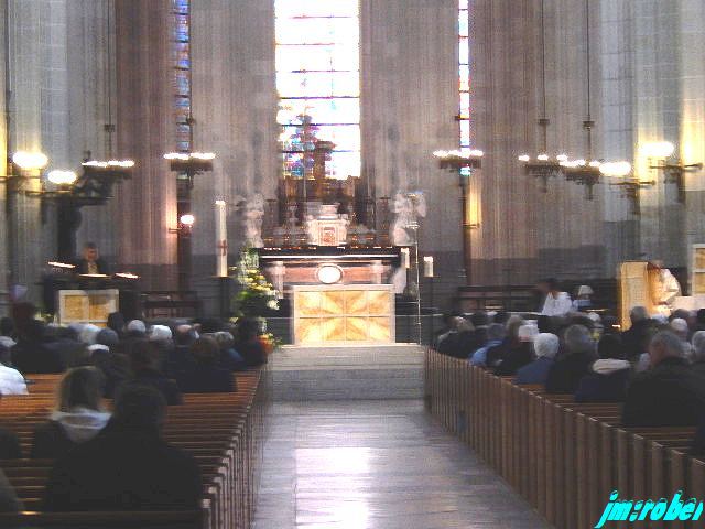 Un weekend et la visite de la belle Cathédrale de Nantes 