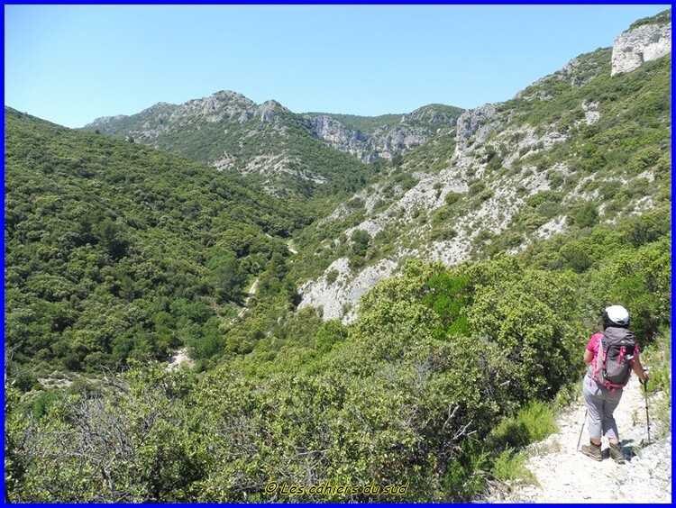 Luberon, la combe de Sautadou