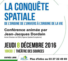 « La conquête spatiale », conférence-débat à Saint-Amand-les-Eaux