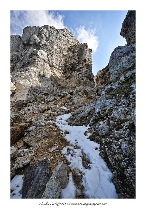 Chamechaude et sommet et sangle de la Chartreuse