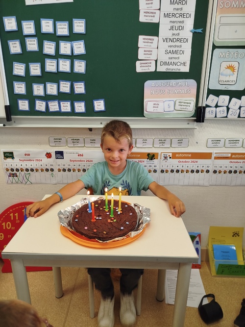 Anniversaire d'Evan