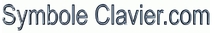 Symboles claviers.com