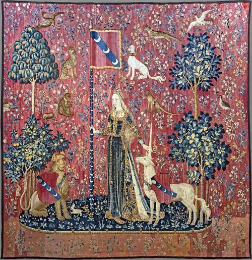 la Dame à la Licorne tapisserie médiévale